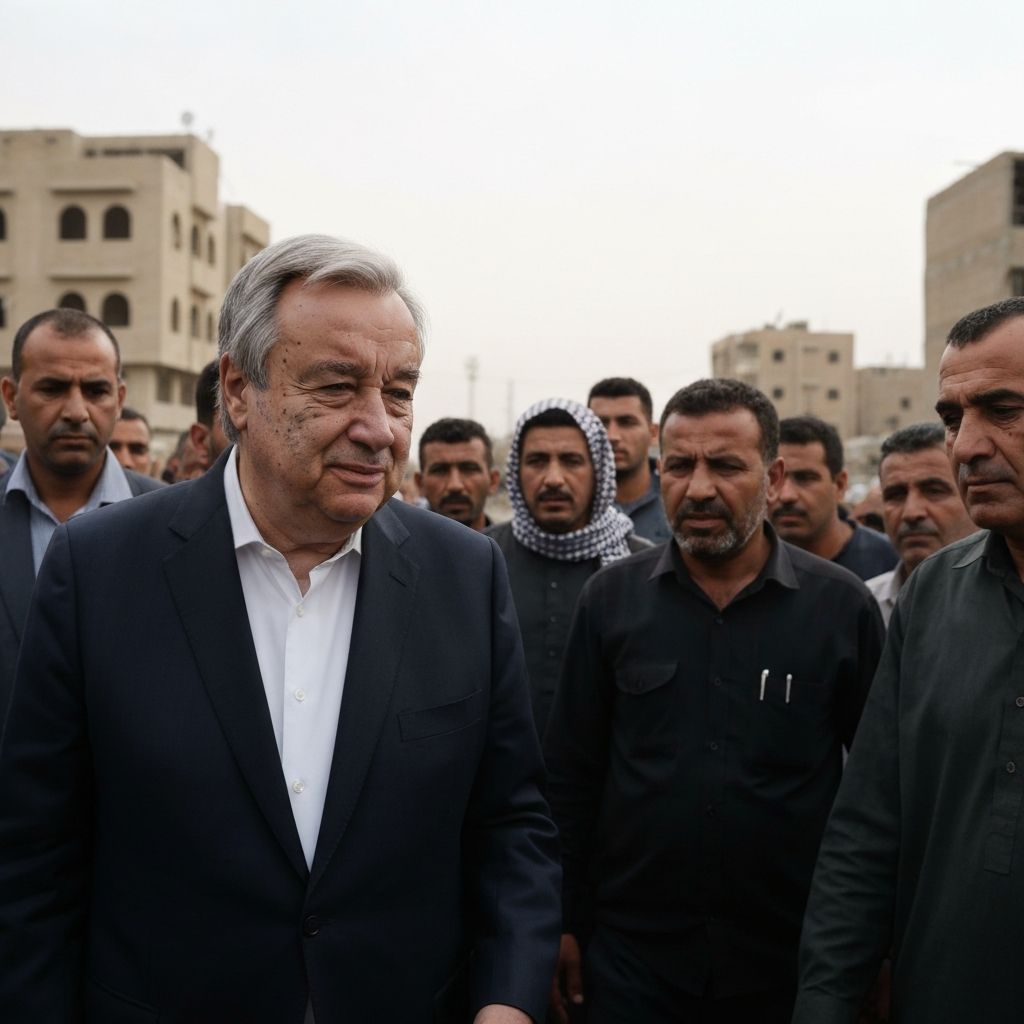 غوتيريش يشيد بشجاعة العراق: البلد اليوم مختلف ويتيح بالأمان