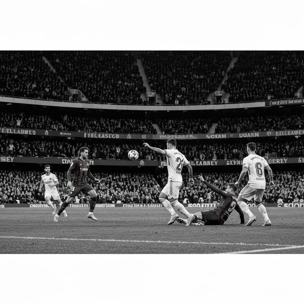 ريال مدريد يفوز على برشلونة في الكلاسيكو بهدفين مقابل هدف